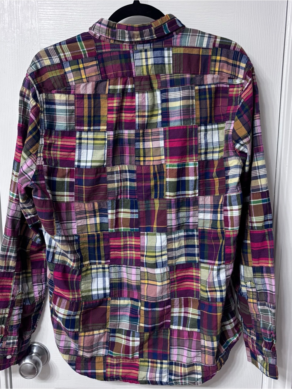 J. Crew Indian Madras shirt in plaid - #BH689 - Picture 2 of 5